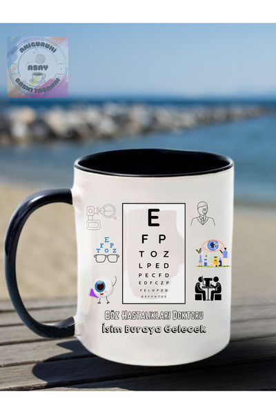 Asay Baskı Göz Doktoru için  Kişiye Özel Kupa Bardak