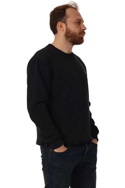 Tam12den Home Men's Crew Neck - Black Sweatshirt with Logo