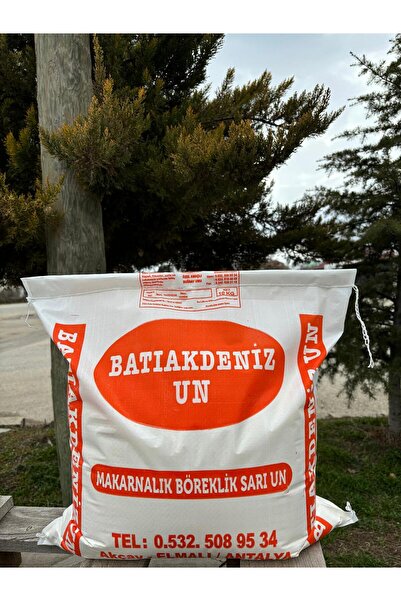 BATIAKDENİZ Sarı Un 1 Kg, Makarnalık Un, Eriştelik Un, Pastalık Un,özel Amaçl...