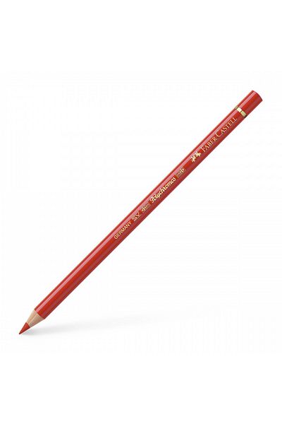 Faber Castell Creion colorat Faber-Castell Polychromos, lemn, 117, roșu cadmiu deschis
