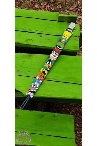poffibaby Patterned Baby Pacifier Strap