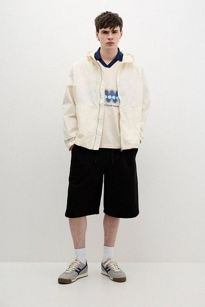Pull & Bear Lightweight hooded raincoat
