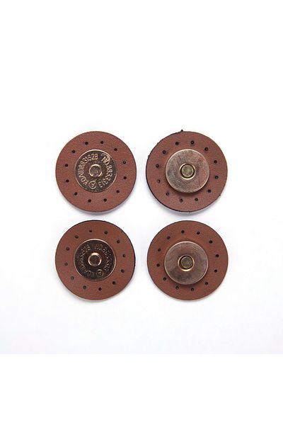 Sultan Leather Magnet - 2 Pieces Tan