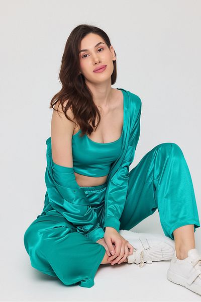 Ceylen Set 3 piese din satin pentru femei