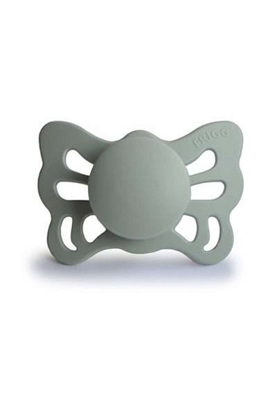 Frigg Butterfly Silicone Pacifier - Sage 0-6 Months
