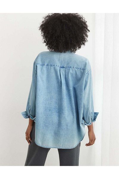AMERICAN EAGLE Aerie Woven Shirt