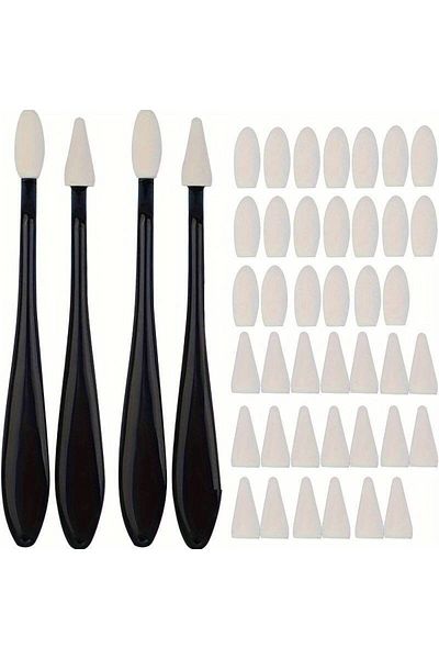 Sanathobi Sponge Eraser Set - 44 Pieces Dark Pencil Erasers, Highlighting, Shading and Correction