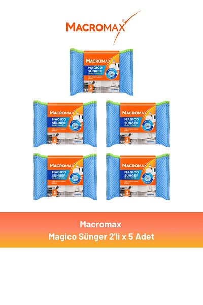 MACROMAX Magico Sponge 2 X 5 Pieces