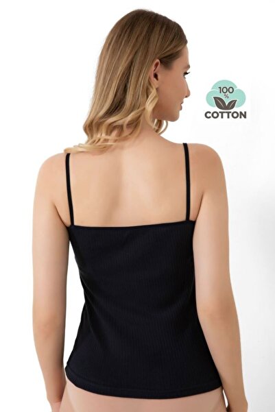 MrrMajestic Γυναικείο εσώρουχο με κορδόνια 6 συσκευασιών 100% βαμβάκι (Navy Blue)