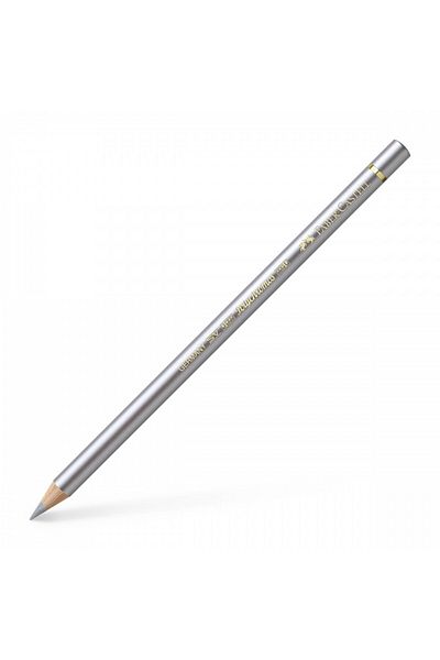 Faber Castell Creion colorat Faber-Castell Polychromos, argintiu