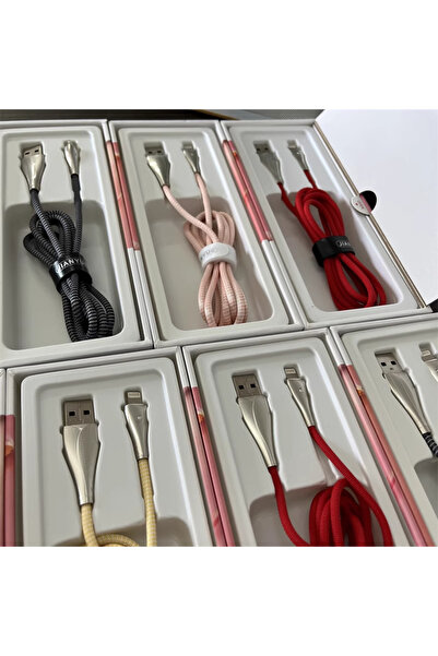 Blitz 1 Metre Lightning Şarj Aleti - Dayanıklı Örgülü