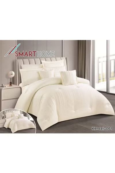smart home two-sided comforter set, two-sided mattress, consisting of 8 pieces, 8-piece comforter