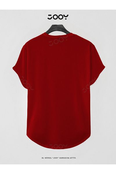 Jooy Turkish Flag Printed Slim Fit Oval Cut T-Shirt