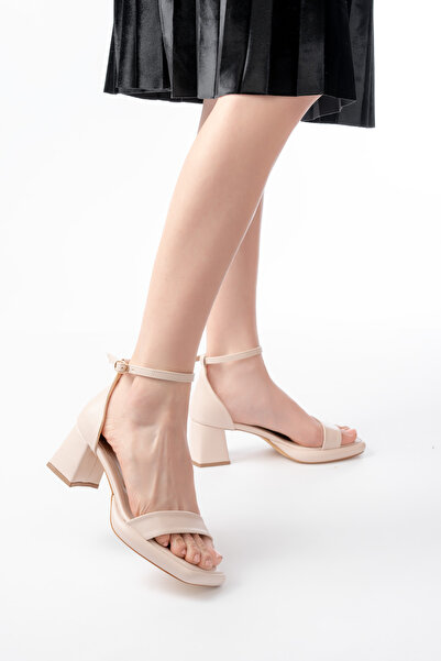 wolfcity Pantofi de damă cu toc clasic cu o singură curea cu platformă A-0-1