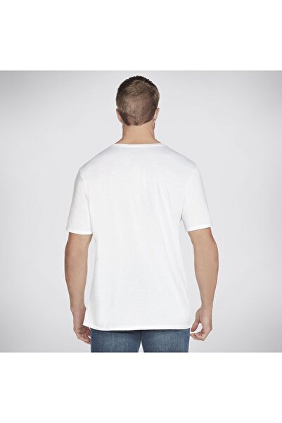 SKECHERS SKECHERS men's t-shirt DRI-RELEASE SKX TEE - M1TS274WHT