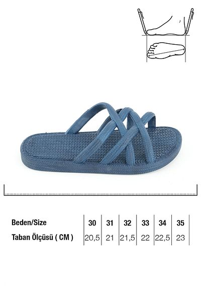 GEZER Summer Non-Slip Sole Girls Slippers