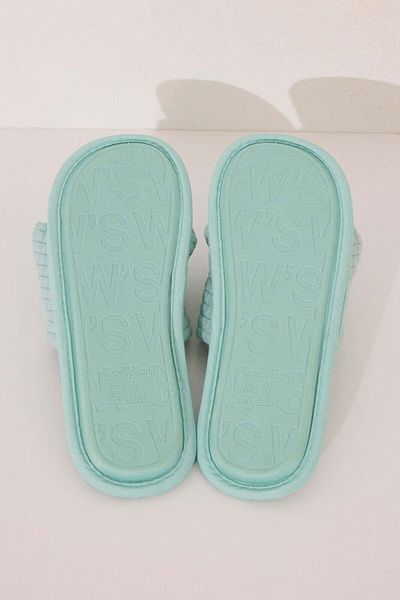Women'secret Blue padded slippers