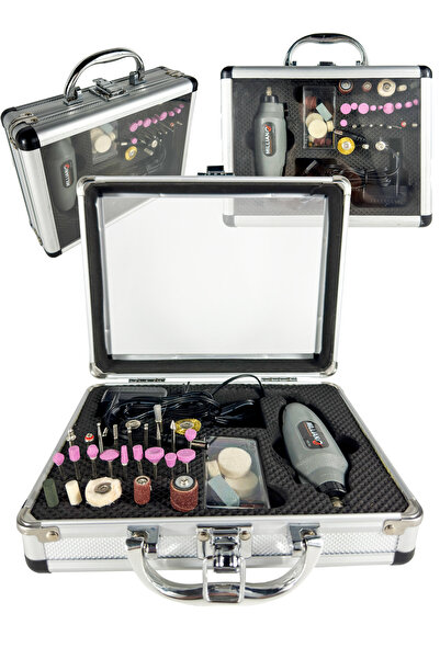 Genel Markalar Özel Çelik Alaşımlı Çantalı 50 Parça 180 Watt Mini Hobi Kalıpçı Taşlama Gravür Oyma Makinesi Seti