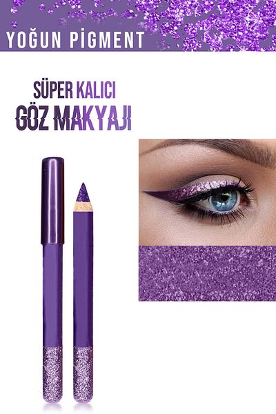 MUJGAN 8 Pack Colorful Glitter Pen Eyeliner