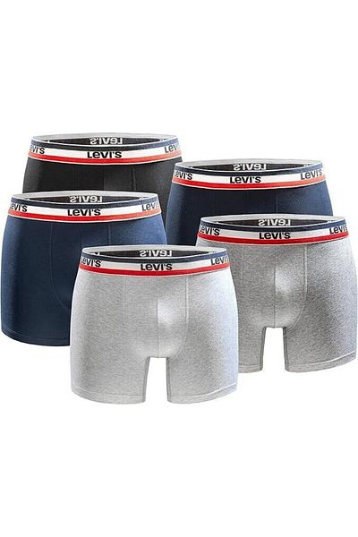 Others Boxerky Levis Logo Boxershort 5-pack, Multicolor, Men