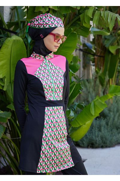 Mayovera Hijab Swimsuit Top - Pink Fit