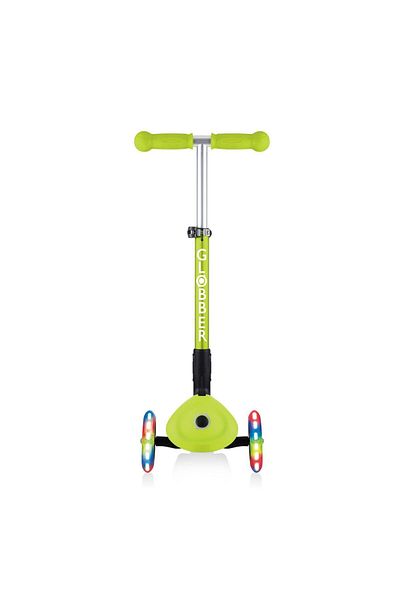 Globber Globber Junior foldable scooter with lights, green color