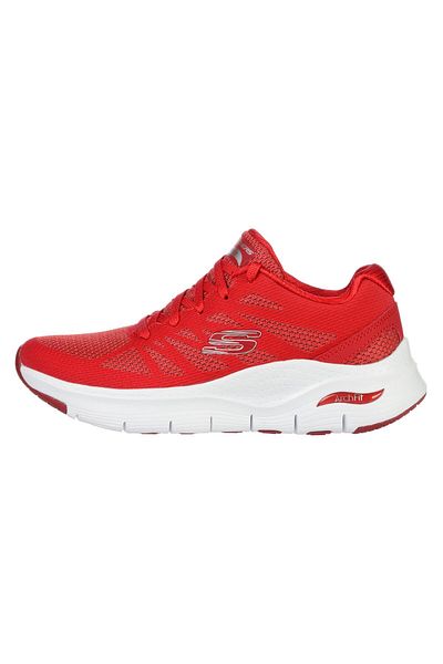 SKECHERS Women's sports shoes SKECHERS ARCH FIT - VIVID MEM - 149055RED