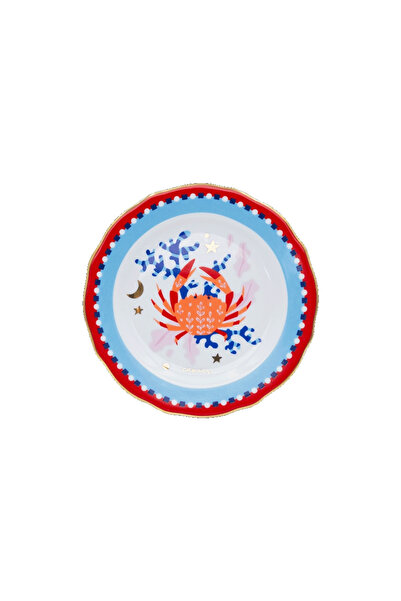 Baci Milano Zodiac Vibe Pasta Tabağı Yengeç Burcu 16 cm