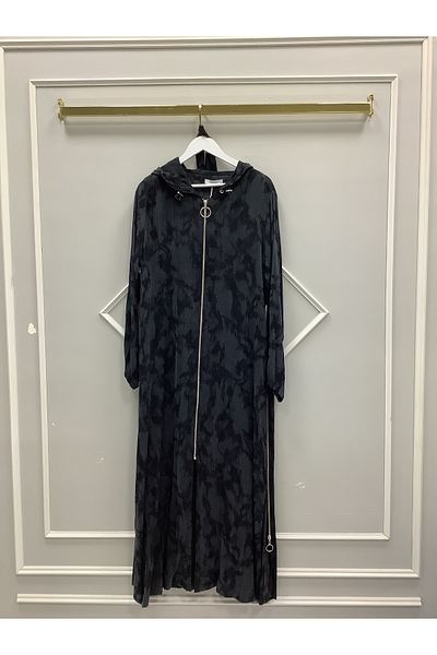 clemence Silk Cupra Hooded Cap