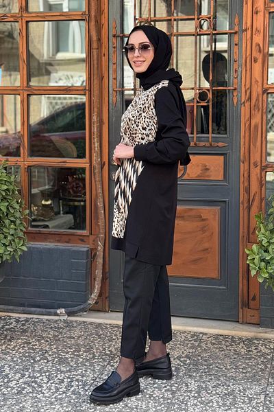 FUAT GÜRSEN Fuat Gürşen Tunic 25Y-3309-1 Black