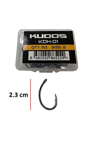 Kudos KDH-01 No:2 Olta İğnesi 50 Adet