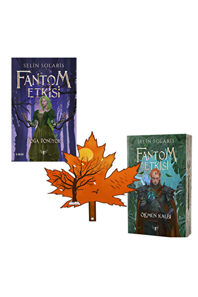 Artemis Yayınları selin solaris - fantom etkisi 1 ve 2 - ciltsiz 2 kitap set ...