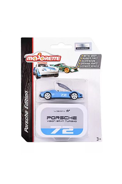 Majorette Porsche Deluxe Delux Vehicles Porsche Vision Gran Turismo 72 Blue