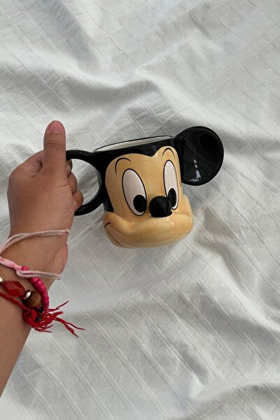 MOBGİFT Mobgift Mickey Mouse Tasarımlı Kupa Bardak
