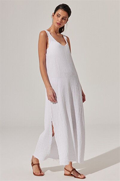 White By Nature Double Face Strap Dress Wbn