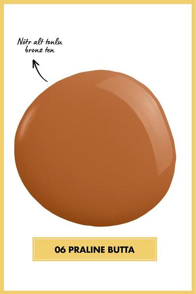 NYX Professional Makeup Buttermelt Glaze Soft Glow Skin Tint + SPF/FPS 30,12h Wear, Praline Butta