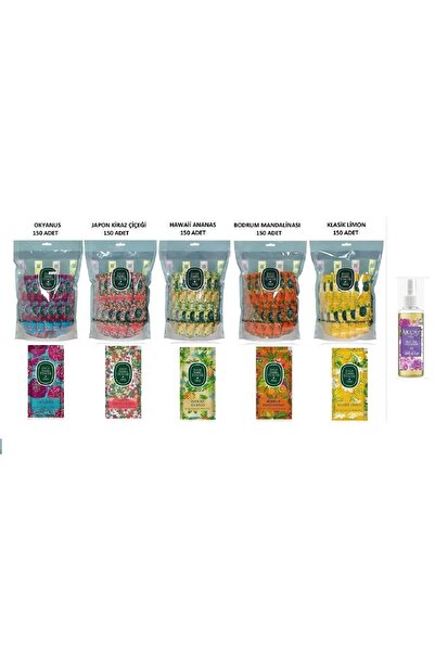 Eyüp Sabri Tuncer EYÜP SABRİ TUNCER ISLAK MENDİLLER 150'Lİ X 5 ADET Akçay Kol...