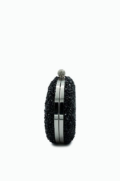 LAMİNTA Geanta de dama rochie de seara neagra Bianda
