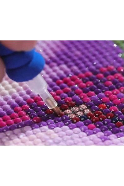 OZN AKSESUAR 50X40 cm Size Hi Stone 5D Apple Stone Stone Process Mosaic Tapestry Kit