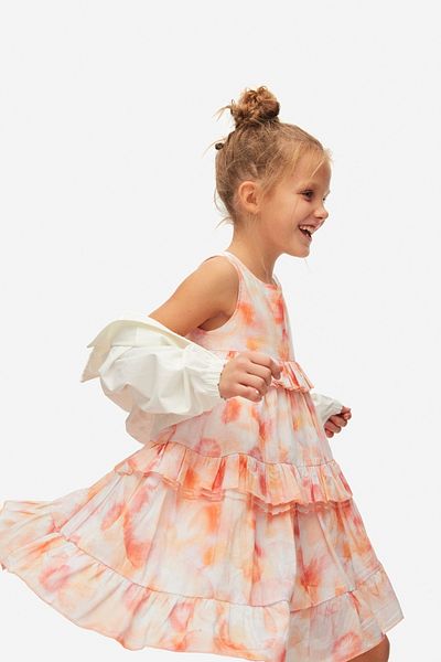 NK 04-08 Age Girl Georgia Dress - Coral