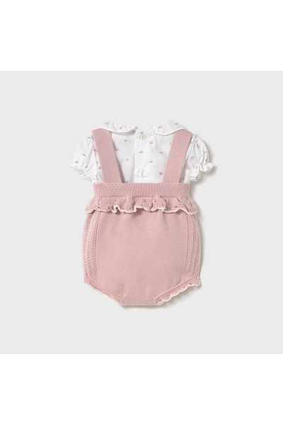 MAYORAL Baby Girl Knitwear Shirt Romper Jumpsuit (L25Y1661)
