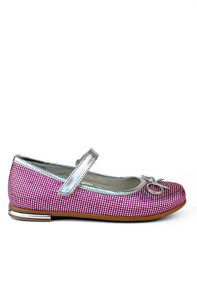 Cici Bebe Ayakkabı Loli Genuine Leather Fuchsia Girls' Ballerinas