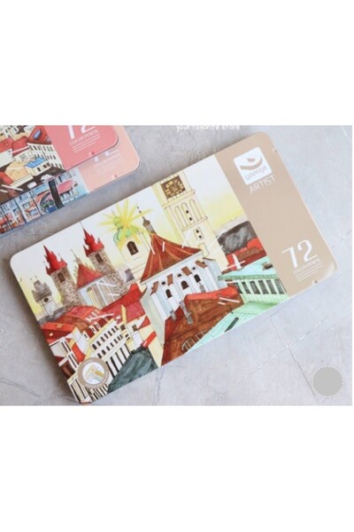 Concord Uppage Artist Metal Kutulu  72 ' li Kuruboya Seti