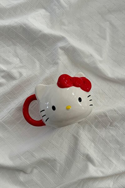 MOBGİFT Mobgift Hello Kitty Temalı Seramik Kupa