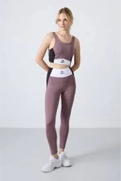 TOMMY LIFE Bustier-Leggings Set, Dusty Rose