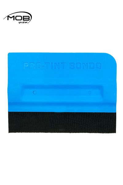 Mob Felt Edge Squeegee for Vinyl Wrap, Window Tint, and Decal Application - 12cm x 8cm