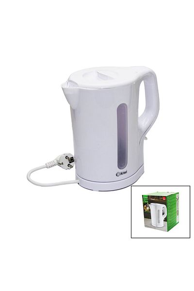 STOREMAX 1.7Lt 2000W White Plastic Kettle Automatic Capande 360 Body Cable