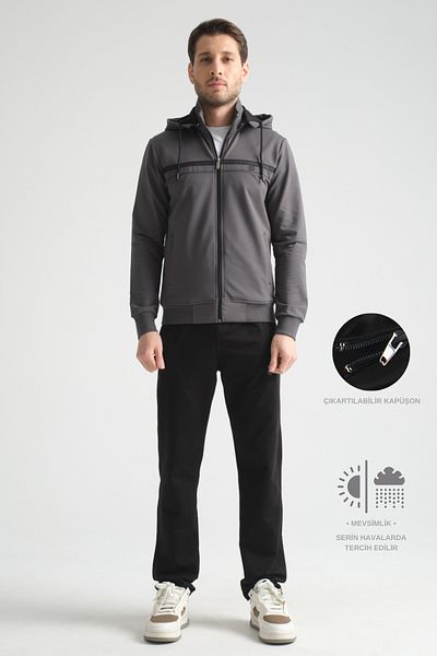 Shooter Σετ ανδρικής φόρμας κλασικής φόρμας Premium Stand-up Collar Comfortable Form