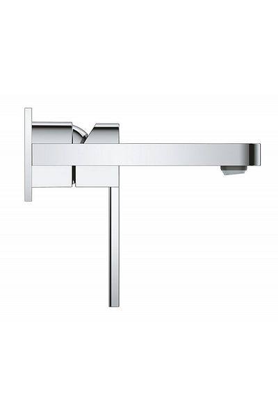 Grohe Baterie lavoar Grohe Plus 29303003, montare perete, monocomanda, marimea M, necesita set fixare,Crom