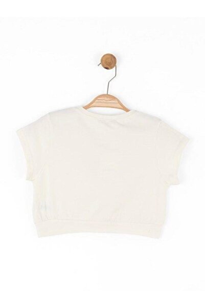 Zekids Κοριτσίστικο βαμβακερό μπλουζάκι Crop